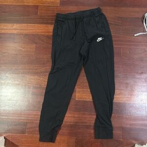 Nike black sweatpants adult small